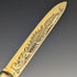 1888 British Antique White Pearl Shell Handle Pure Silver Blade Folding Pen Knife in Case